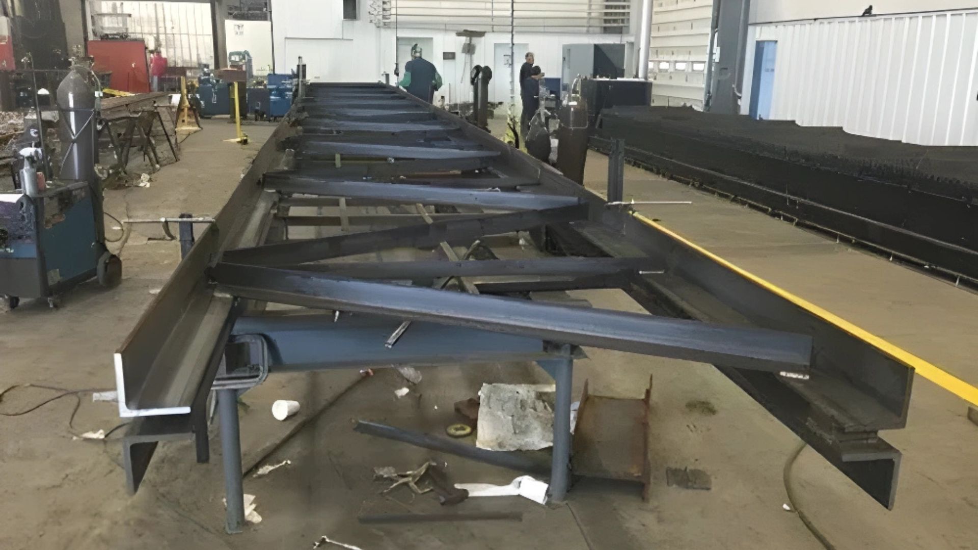 Steel fabrication factory 
