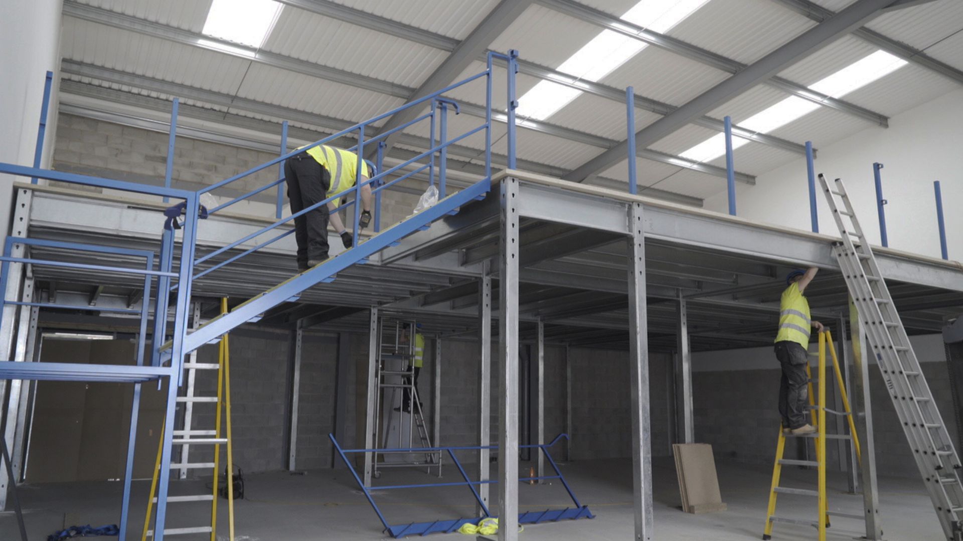  Mezzanine floor installation 